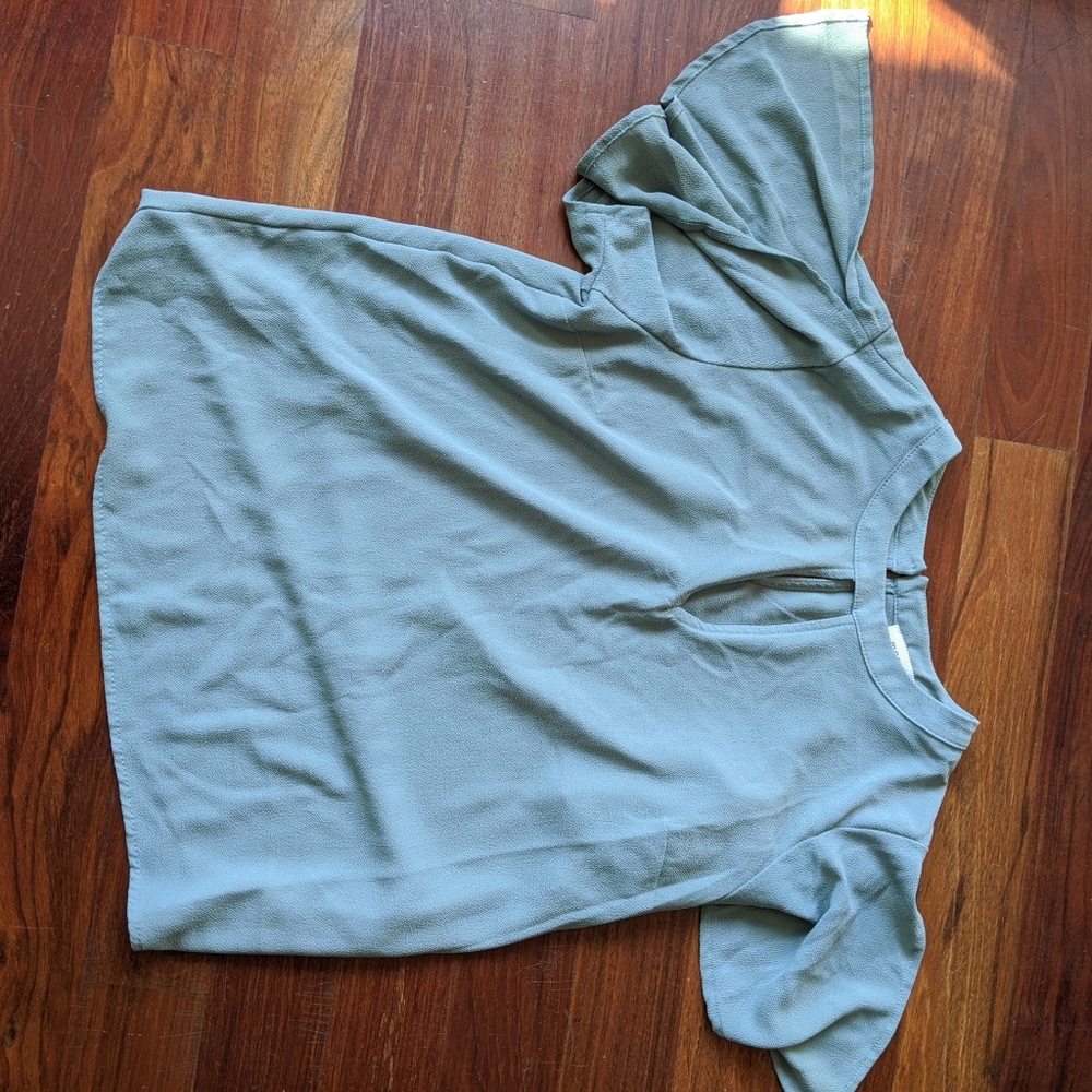 Sage green shirt